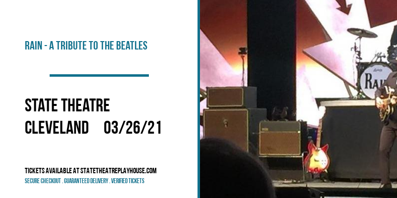 Rain - A Tribute to The Beatles at State Theatre tickets Rain - A Tribute to The Beatles at State Theatre