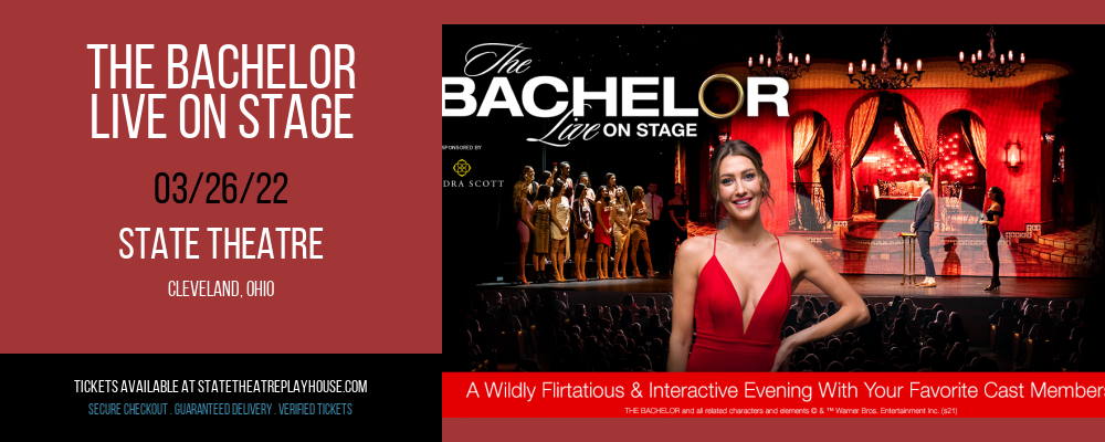 The Bachelor - Live On Stage at State Theatre