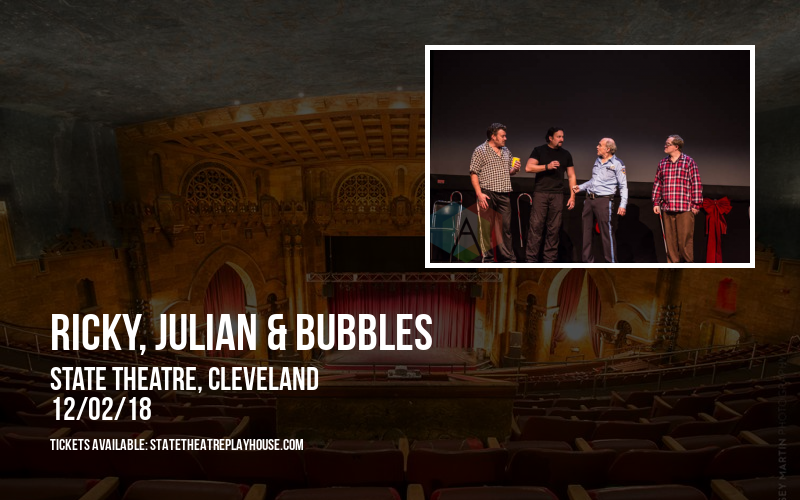 Ricky, Julian & Bubbles at State Theatre tickets Ricky, Julian & Bubbles at State Theatre