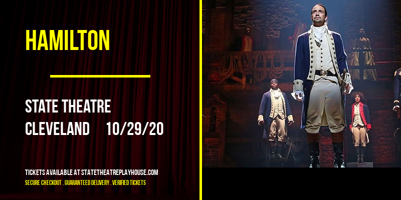 Hamilton at State Theatre tickets Hamilton at State Theatre