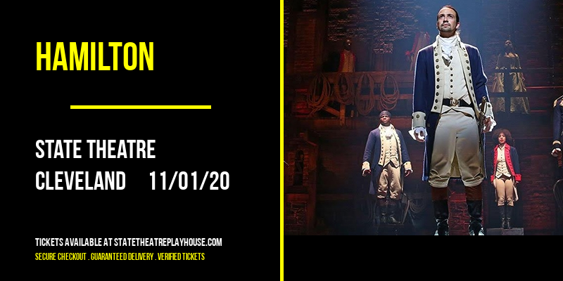 Hamilton at State Theatre tickets Hamilton at State Theatre