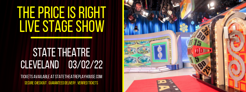 The Price Is Right - Live Stage Show at State Theatre tickets The Price Is Right - Live Stage Show at State Theatre