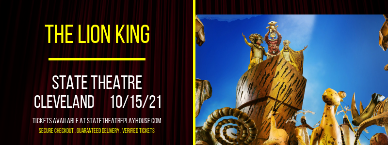 The Lion King at State Theatre tickets The Lion King at State Theatre