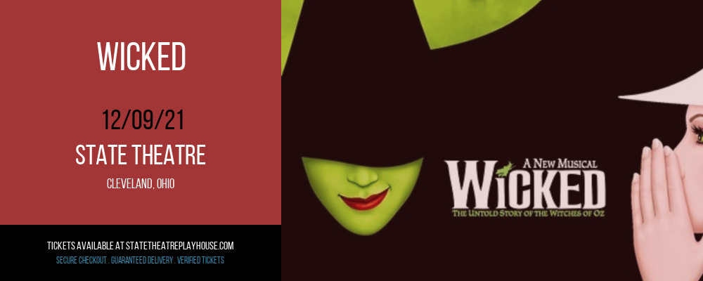 Wicked at State Theatre tickets Wicked at State Theatre