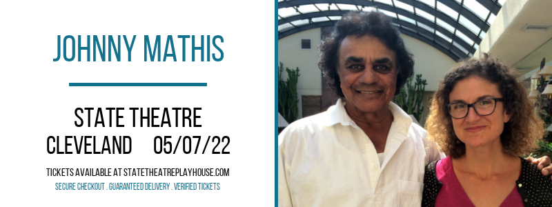 Johnny Mathis at State Theatre tickets Johnny Mathis at State Theatre