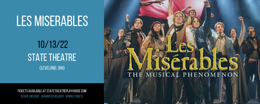 Les Miserables at State Theatre tickets Les Miserables at State Theatre