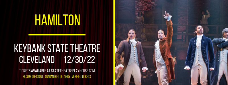 Hamilton at State Theatre tickets Hamilton at State Theatre