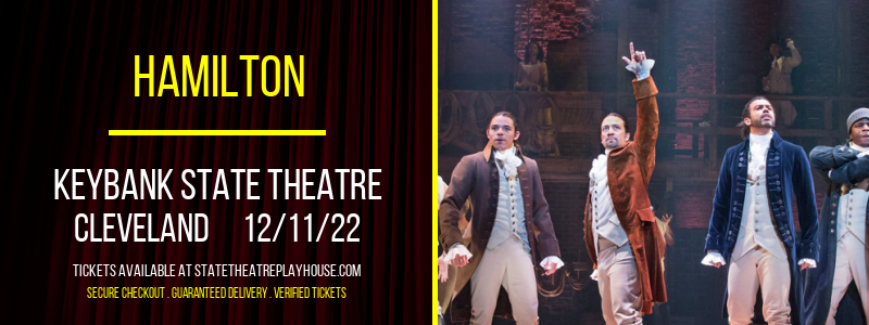 Hamilton at State Theatre tickets Hamilton at State Theatre