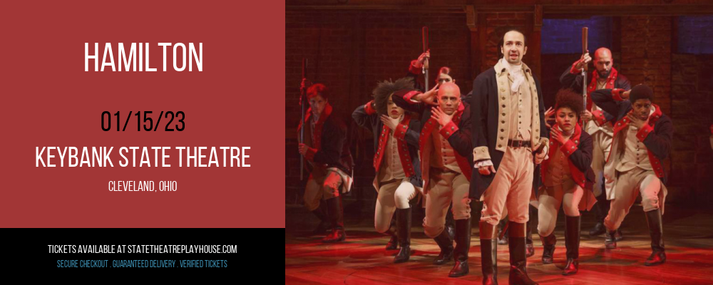 Hamilton at State Theatre tickets Hamilton at State Theatre