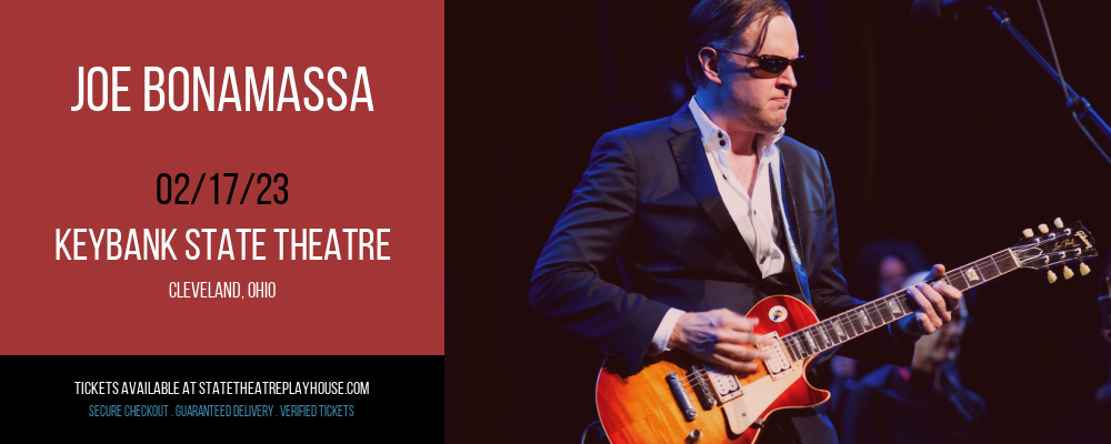 Joe Bonamassa at State Theatre