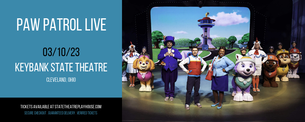 Paw Patrol Live at State Theatre