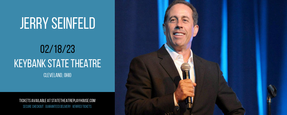 Jerry Seinfeld at State Theatre tickets Jerry Seinfeld at State Theatre