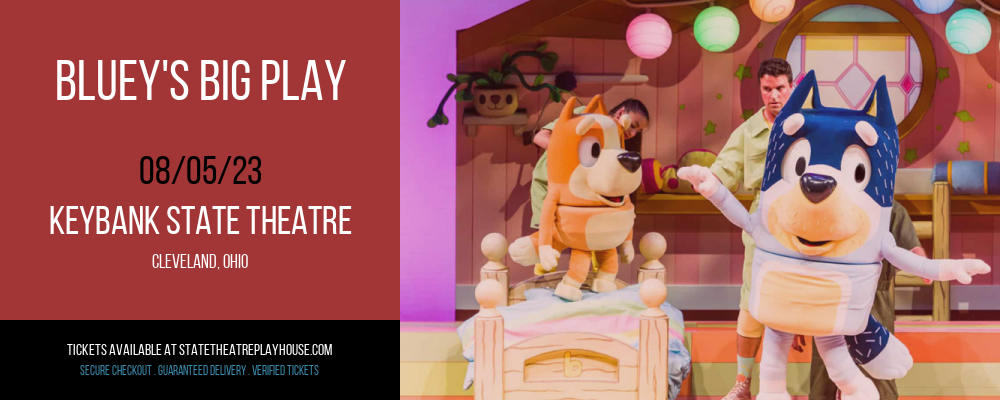 Bluey's Big Play at State Theatre tickets Bluey's Big Play at State Theatre