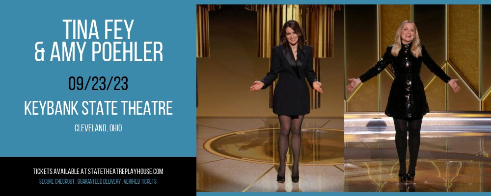 Tina Fey & Amy Poehler at KeyBank State Theatre