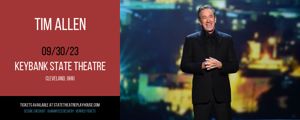 Tim Allen at KeyBank State Theatre