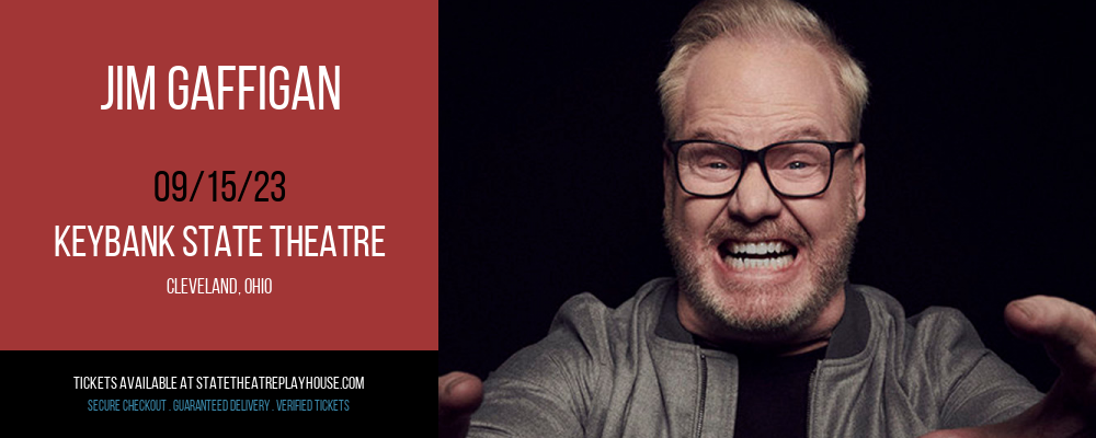 Jim Gaffigan at KeyBank State Theatre