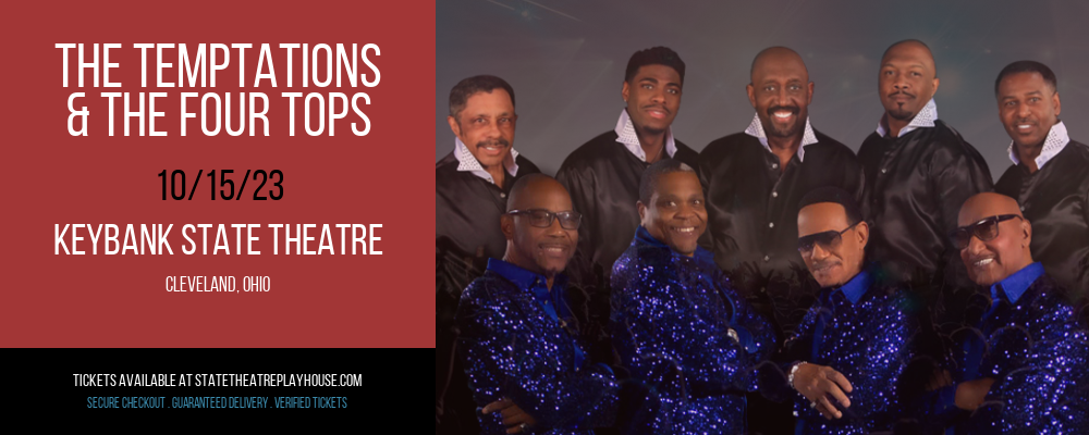 The Temptations & The Four Tops at KeyBank State Theatre