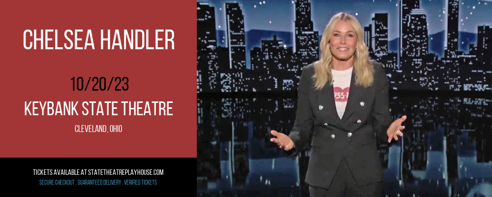 Chelsea Handler at KeyBank State Theatre