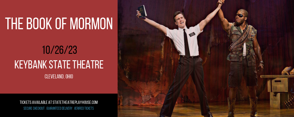 The Book Of Mormon at KeyBank State Theatre