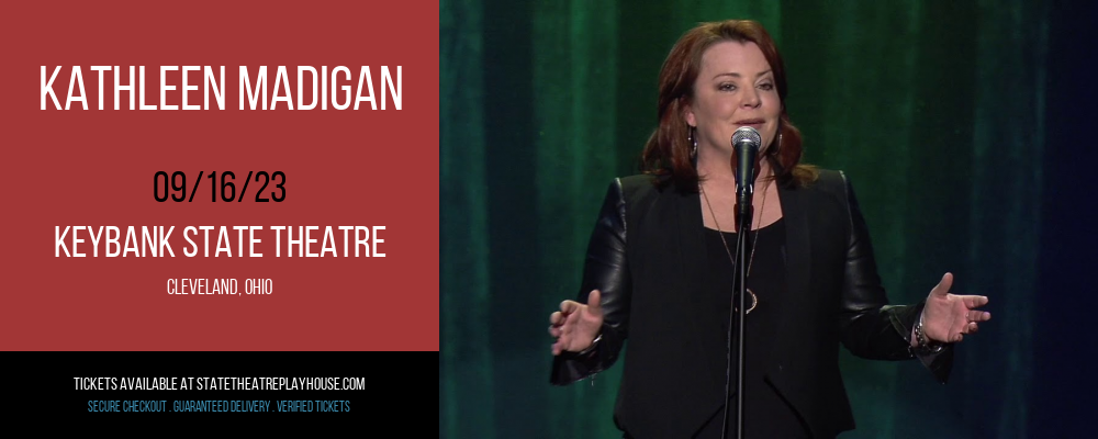 Kathleen Madigan at KeyBank State Theatre