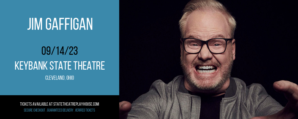 Jim Gaffigan at KeyBank State Theatre