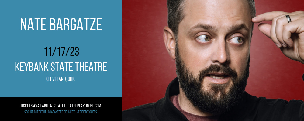 Nate Bargatze at KeyBank State Theatre