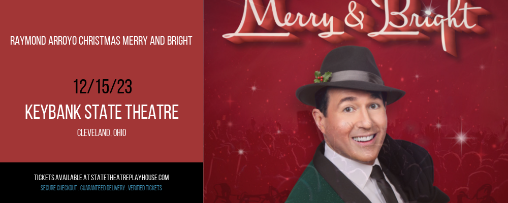 Raymond Arroyo Christmas Merry and Bright at KeyBank State Theatre