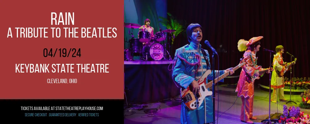 Rain - A Tribute to The Beatles at KeyBank State Theatre