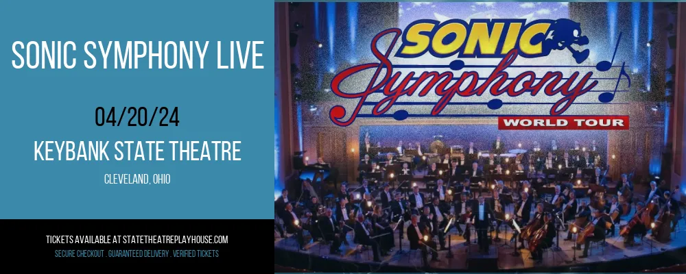 Sonic Symphony Live at KeyBank State Theatre